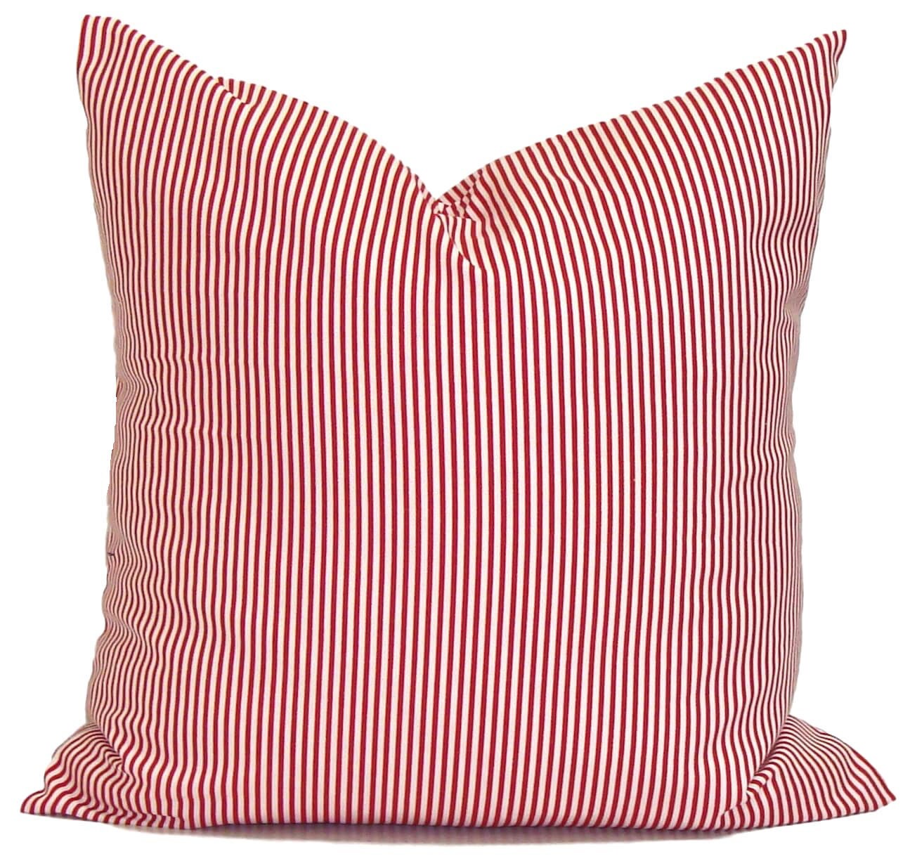 ticking pillow covers