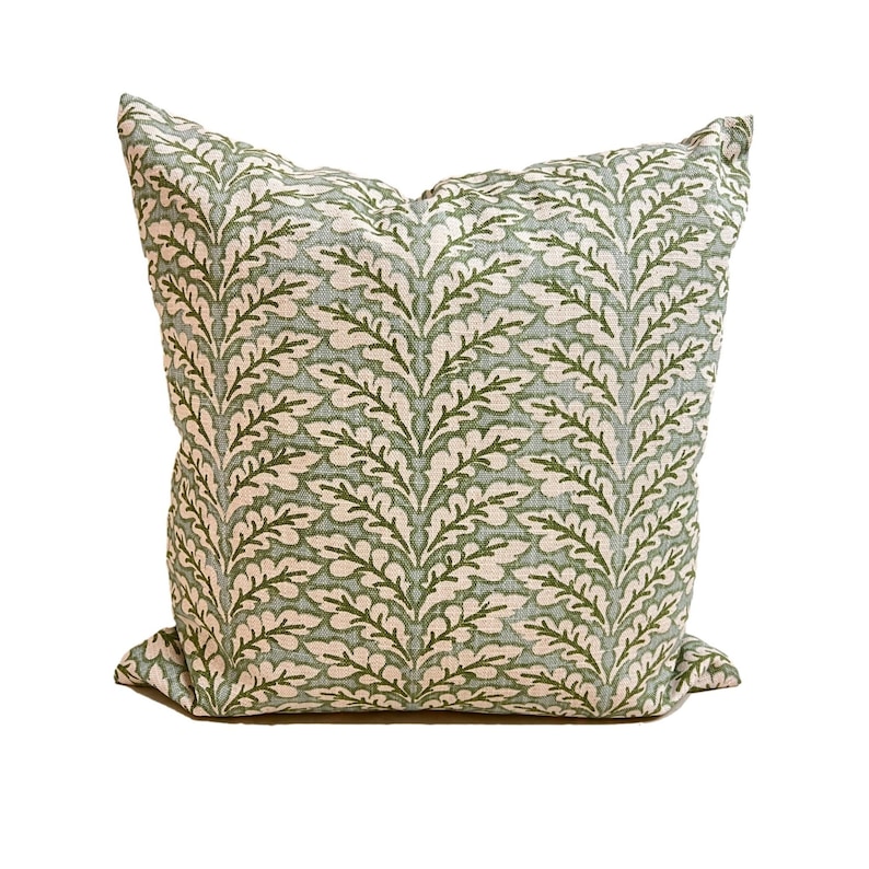 Green Pillow COVERS. Green Throw Pillow Covers, Blue Green Pillow Covers for 16x16, 20x20, 18x18 Pillows, ALL SIZES incl Euro Shams