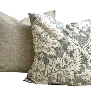 Fall Pillow Cover, Tan Decorative Pillow Cover for Any Size Insert image 5