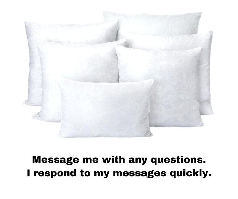 OUTDOOR Throw Pillow Insert, Outdoor Pillow Inserts, OUTDOOR Cushions, 12x16, 14x14, 16x16, 18x18, 20x20, 22x22, 24x24, ALL Sizes bild 6