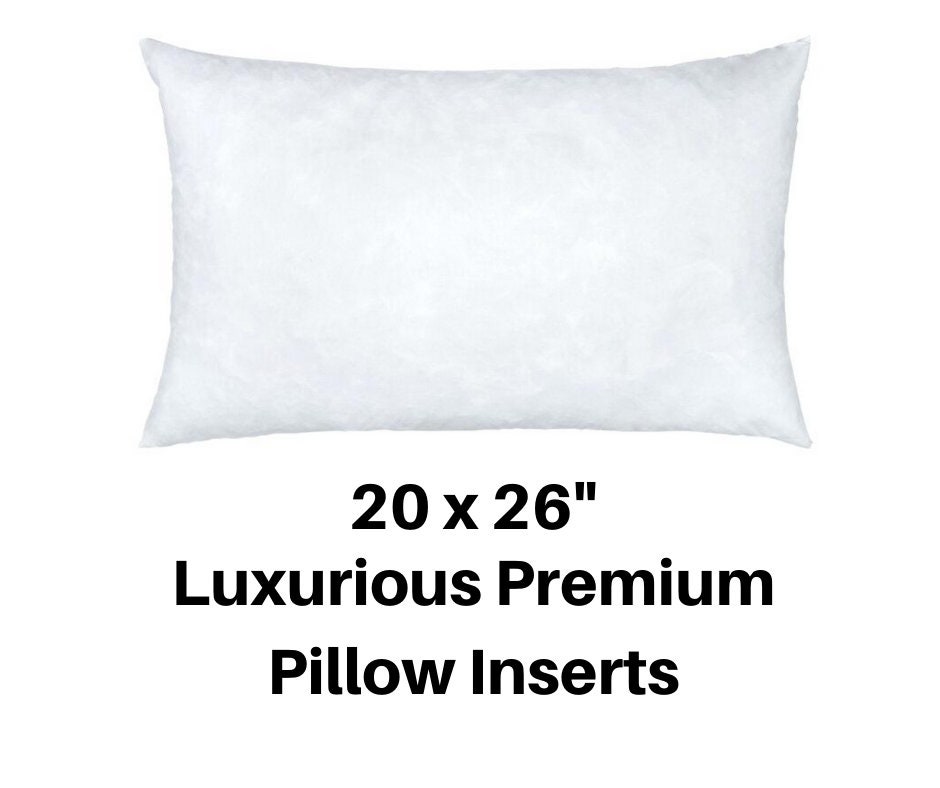 Hypoallergenic 18-inch & 26-inch Decor Pillow Inserts (Set of 4) - 18 x 18 inch