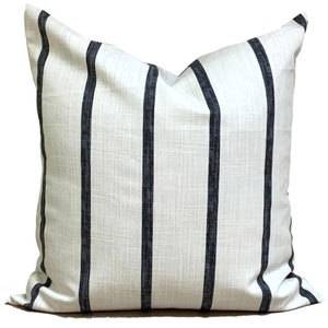 Black Throw Pillow Cover, Farmhouse Pillow Covers, Black Pillow Cover for 20x20 Pillow, 18x18 Pillow, 16x16 Pillow, All Sizes