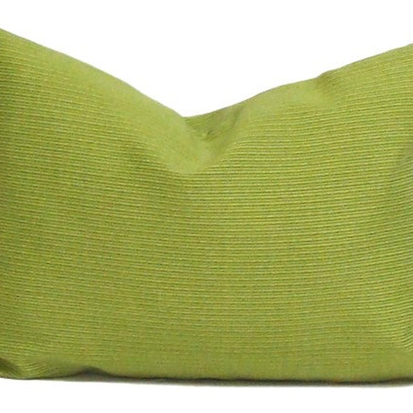 Green Lumbar Pillow Etsy