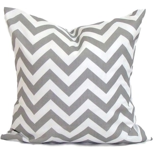 Gray Pillow Cover Sale, Outdoor Gray Pillow Covers, Grey Pillow Cover for a 20x20, 16x16, 18x18 Pillow, ALL Sizes