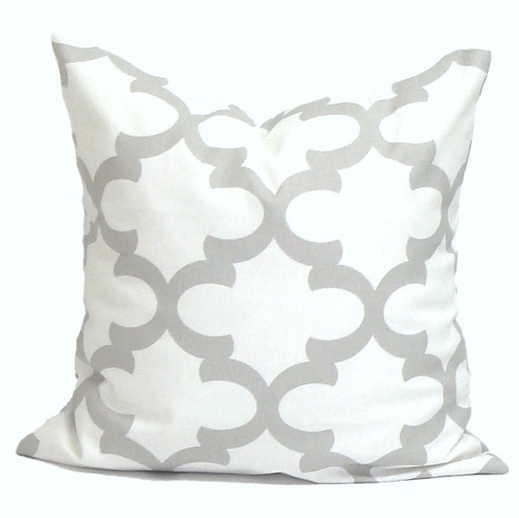 Gray Pillow Covers Gray Throw Pillow Cover Gray Couch Pillow Etsy