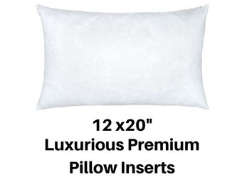 pillow insert 12x20