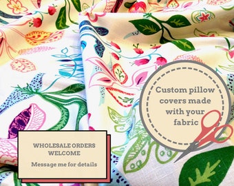 Custom Sewn Pillows, Custom Pillow COVERS, Custom Pillows Using Customer's Own Fabric, Including Wholesale Pillow Covers