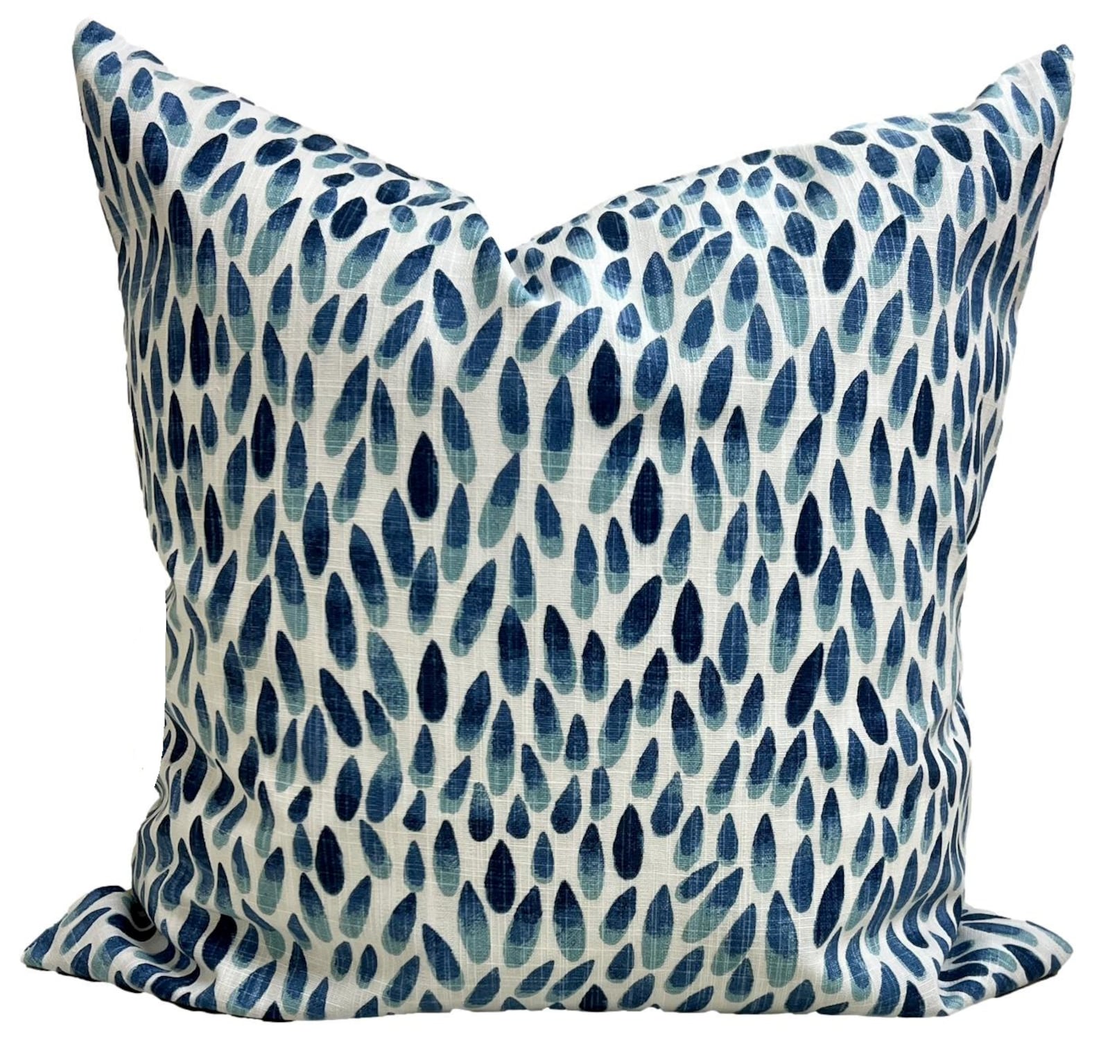 Nautical Pillow COVERS Nautical Home Decor Beach Decor Blue Etsy