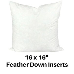 16 inch pillow forms