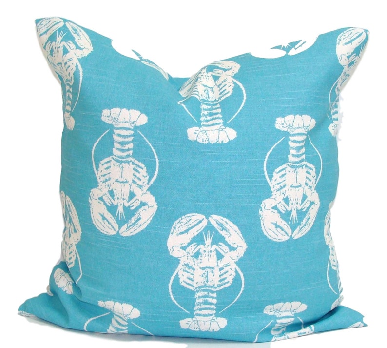 Nautical Pillow Covers Blue Nautical Decor Nautical Throw Etsy