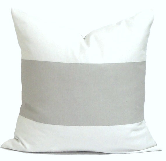 Farmhouse Pillow Covers Farmhouse Decor Farmhouse Stripe Pillow Cover