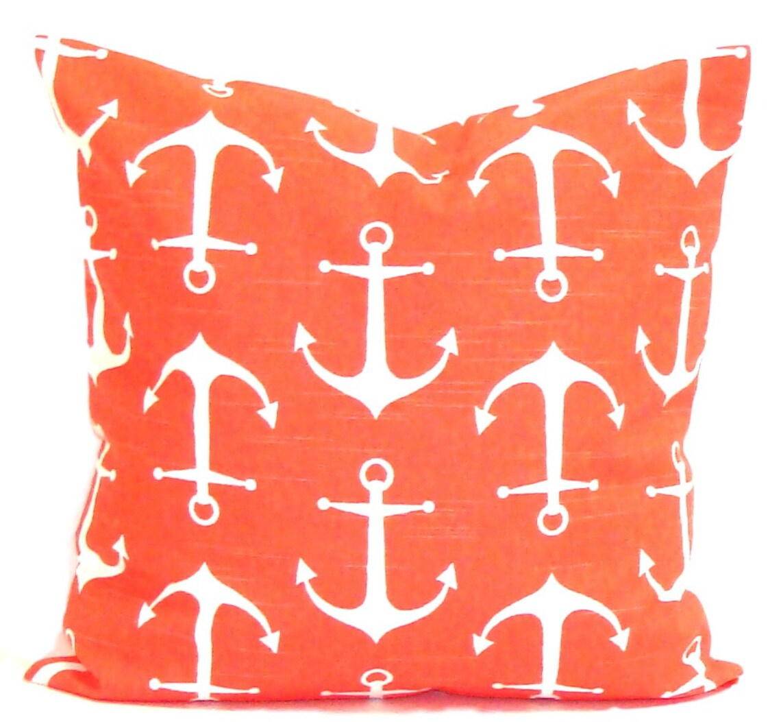 Nautical Throw Pillow Nautical Pillow Cover Nautical Decor Etsy