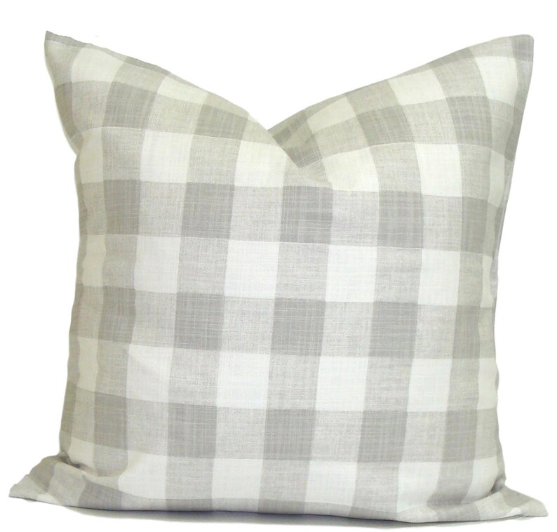 Farmhouse Pillow COVER Farmhouse Decor Gray Pillow Cover Etsy