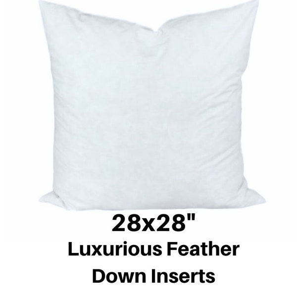 28x28 Euro Pillow Sham Etsy