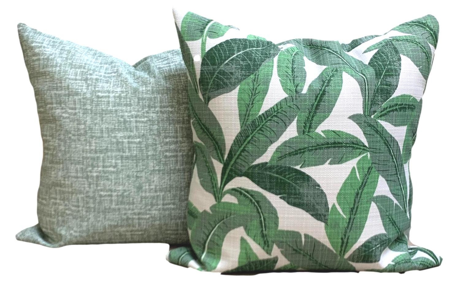 Green Pillow Covers Outdoor Green Pillow COVERS. Sage Green Etsy