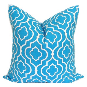 Venta de la cubierta de la almohada azul almohada azul | Etsy