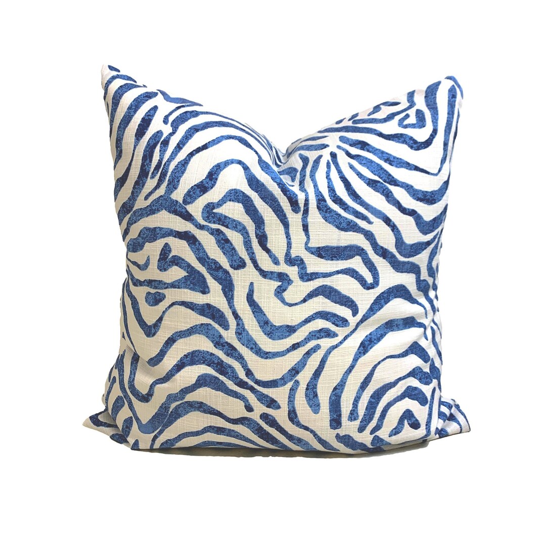 Blue Pillow COVERS Blue Throw Pillow COVERS Nautical Pillow Etsy