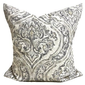 TAN PILLOWS, GRAY Pillow Covers, Grey Throw Pillow Covers, Tan Throw Pillow Cover for 20x20 Pillow, 18x18 Pillow, 16x16 Pillow, All Sizes