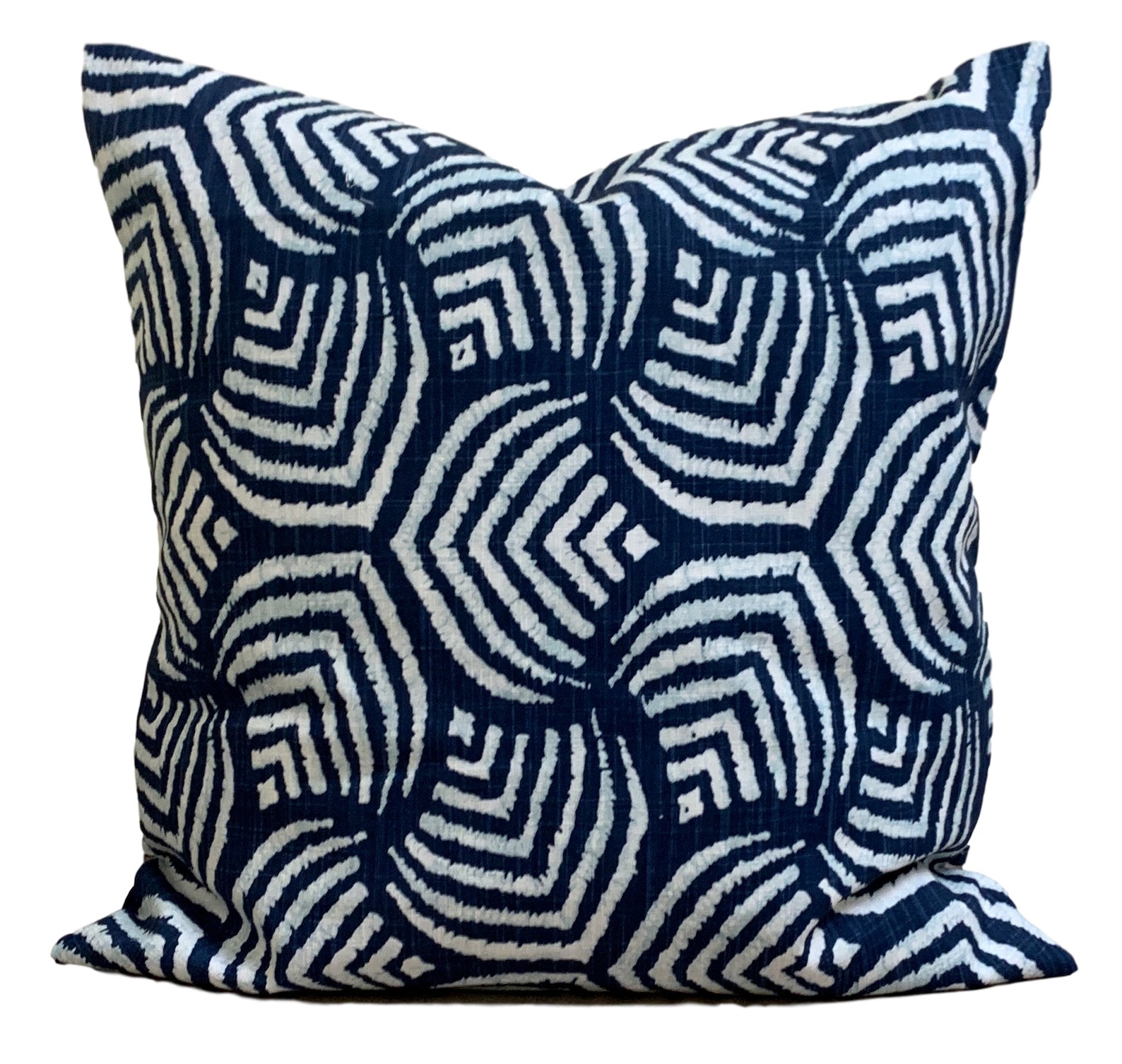 Blue Pillow COVER. Blue Throw Pillow Blue Pillow Cover Blue Etsy