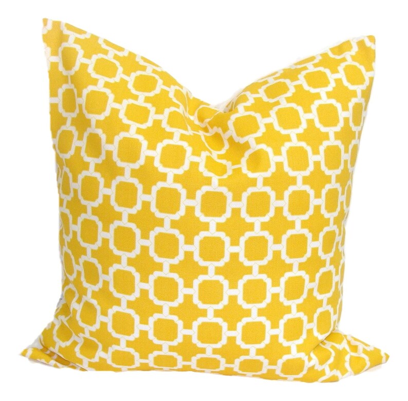 Yellow Outdoor Pillow Covers Outdoor Pillow Covers Yellow Etsy