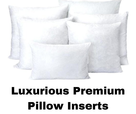 Hypoallergenic Down-Alternative Square Throw Pillow Inserts