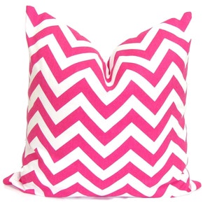 Pink Pillow, Pink Throw Pillow Cover SALE. Decorative Pillow Covers for 18x18&quot; Inserts