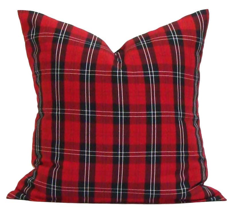FARMHOUSE CHRISTMAS Pillow Cover, Farmhouse Christmas Pillow,  Plaid …