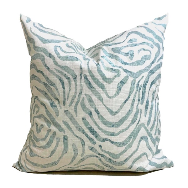 Aqua Pillows Etsy