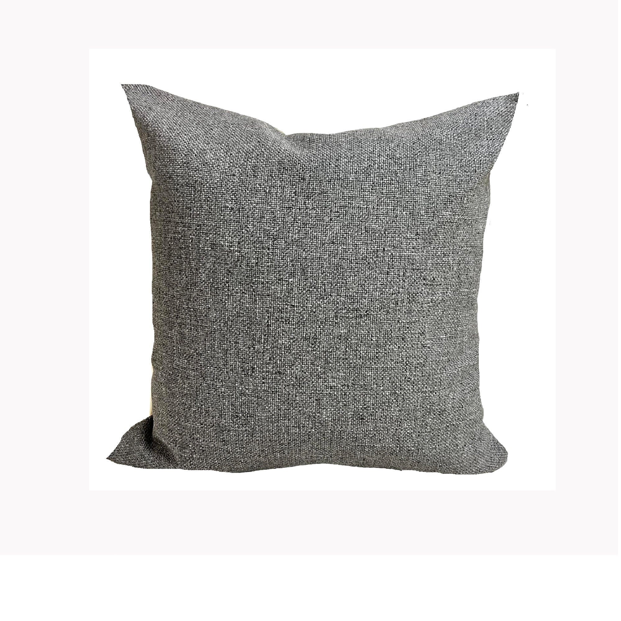 Gray Euro Pillow - Etsy