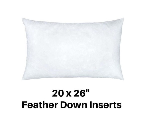 20 inch clearance feather pillow inserts