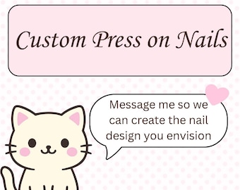 Aangepaste pers op nagels