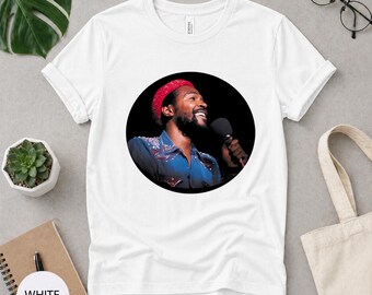 Marvin Gaye Inspired Soul Music Shirt, Vintage R&B Singer Tee, Retro Motown Graphic T Shirt, Classic Soul Music Fan Gift