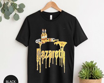 Nazareth Band T Shirt, Vintage Rock Band Tee, Classic Hard Rock Shirt, Dripping Logo Graphic Tee, Retro Music Fan Gift