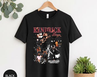 Kendrick Lamar Vintage Rap Tee, Hip Hop Graphic Shirt, Kendrick Concert T Shirt, Rapper Fan Gift, Streetwear Music Tee