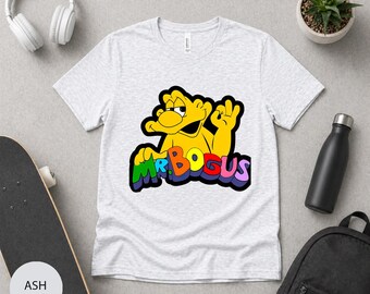 Mr Bogus Cartoon T Shirt, Retro Cartoon Tee, Vintage 90s Animation Shirt, Funny Graphic Tee, Nostalgic TV Character Tee, Unisex Gift