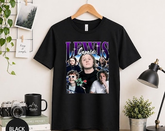 Lewis Capaldi Vintage Shirt, Lewis Capaldi Graphic Tee, Retro Music Fan T Shirt, Pop Singer Concert Tee, Aesthetic Music Lover Shirt