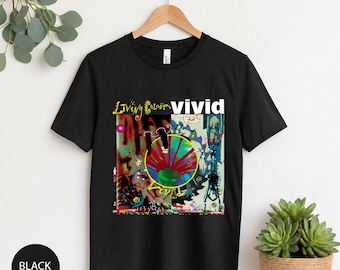 Living Colour Vivid T Shirt, Vintage Funk Metal Band Tee, Retro Alternative Rock Graphic Shirt, Classic 80s Music Fan Tee