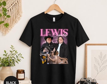 Lewis Capaldi Shirt, Funny Lewis Capaldi Tee, Vintage Music Graphic T Shirt, Pop Singer Fan Shirt, Retro Concert Merch Tee