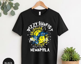 Dizzy Sunfist T Shirt, Japanese Punk Rock Tee, Dizzy Sunfist Band Shirt, NEMOPHILA Graphic Tee, J Rock Music Shirt, Punk Band Fan Gift