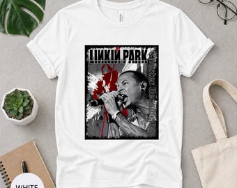 Linkin Park Chester Bennington T Shirt, Nu Metal Band Tee, Vintage Rock Graphic Shirt, Tribute Music Tee, Unisex Alternative Rock Gift