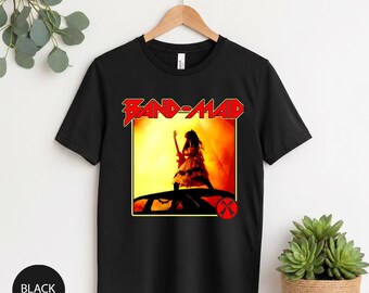 Band Maid Vintage Anime Rock Shirt, Japanese Metal Band Tee, J Rock Graphic T Shirt, Kawaii Concert Gift, Retro Music Fan Tee
