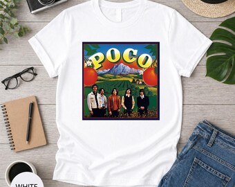 POCO Vintage Band T Shirt, Classic Country Rock Tee, Retro 70s Music Shirt, Americana Band Graphic Tee, Unisex Fan Gift