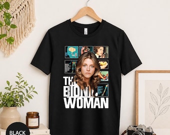 The Bionic Woman T Shirt, Vintage Sci Fi TV Show Tee, Retro 70s Television Graphic Shirt, Classic Pop Culture Tee, Unisex Nostalgia Gift