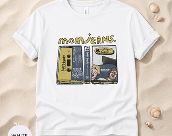Mom Jeans Best Buds T Shirt, Indie Rock Band Tee, Emo Revival Shirt, Vintage Cassette Graphic Tee, Alternative Music Tee, Unisex Band Gift