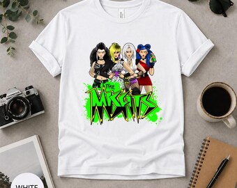 The Muffs Band T Shirt, Punk Rock Graphic Tee, Retro Alternative Band Shirt, 90s Pop Punk Music Tee, Vintage Style Unisex Concert Tee