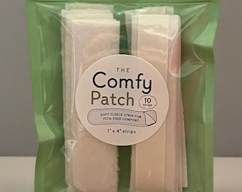 Soft Fleece Strip for Itch-Free Comfort; Sensory Friendly; Clothing Solution