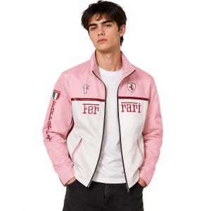 Pink racing jacket - Etsy 日本