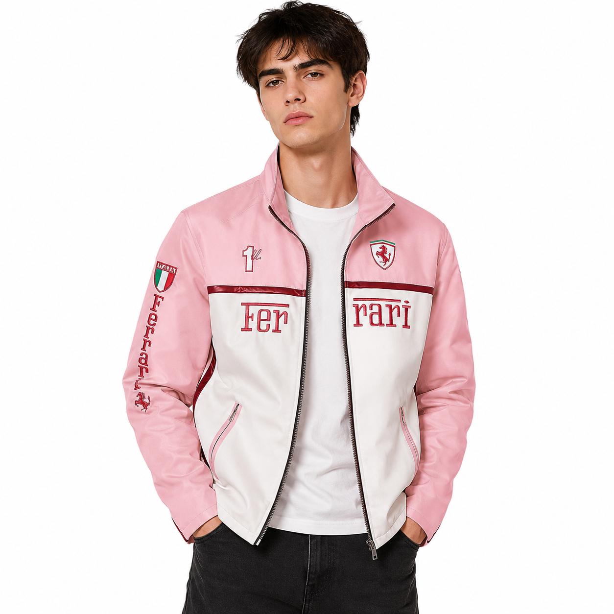 Pink racing jacket - Etsy 日本