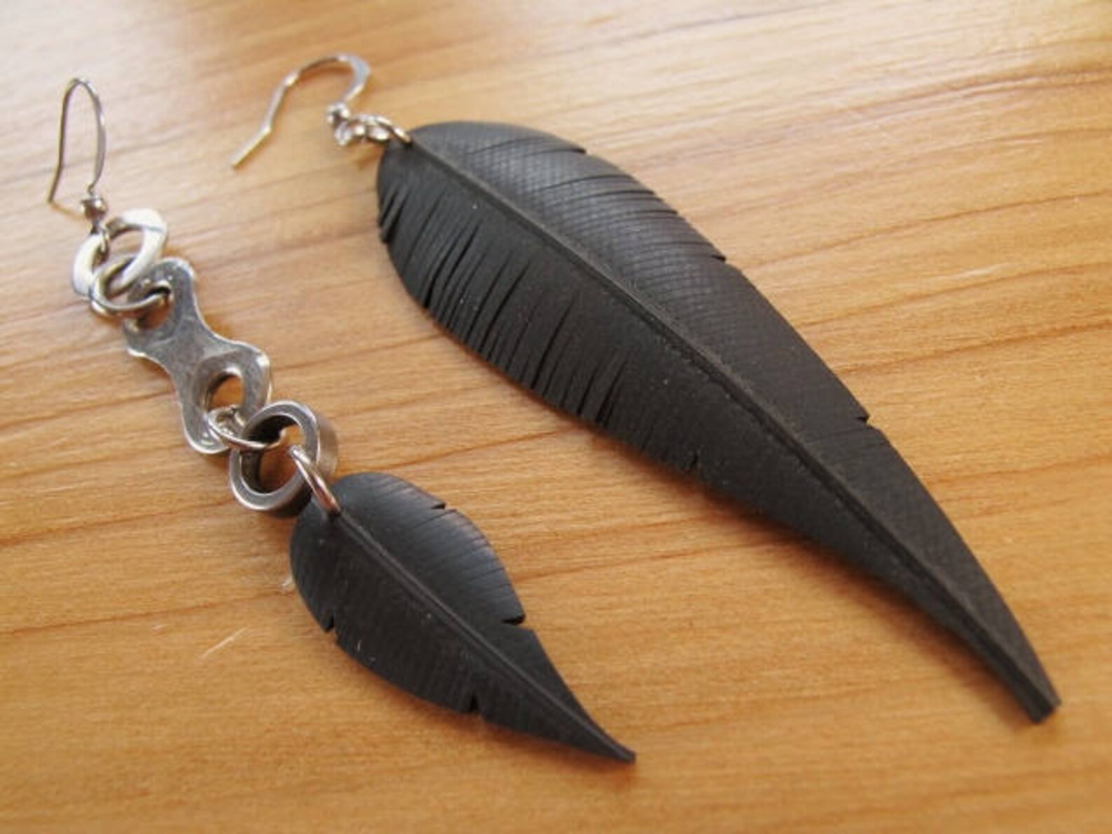 Mismatched Earrings Bike Tire Jewelry Bicycle Chain Etsy