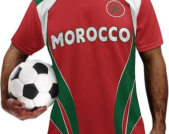 Morocco World cup soccer jersey 2026